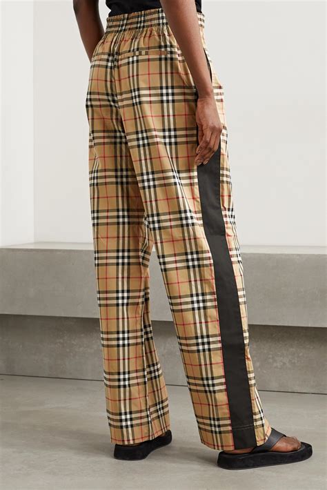 burberry pattern pants womens|Burberry pants vintage.